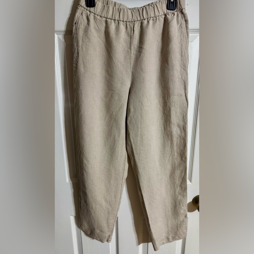 Eileen Fisher Organic Linen Pant